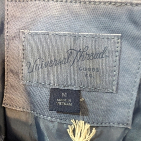 UNIVERSAL THREAD Faded Blue Quilted Bomber Jacket - Size M – NWT - Picture 10 of 11